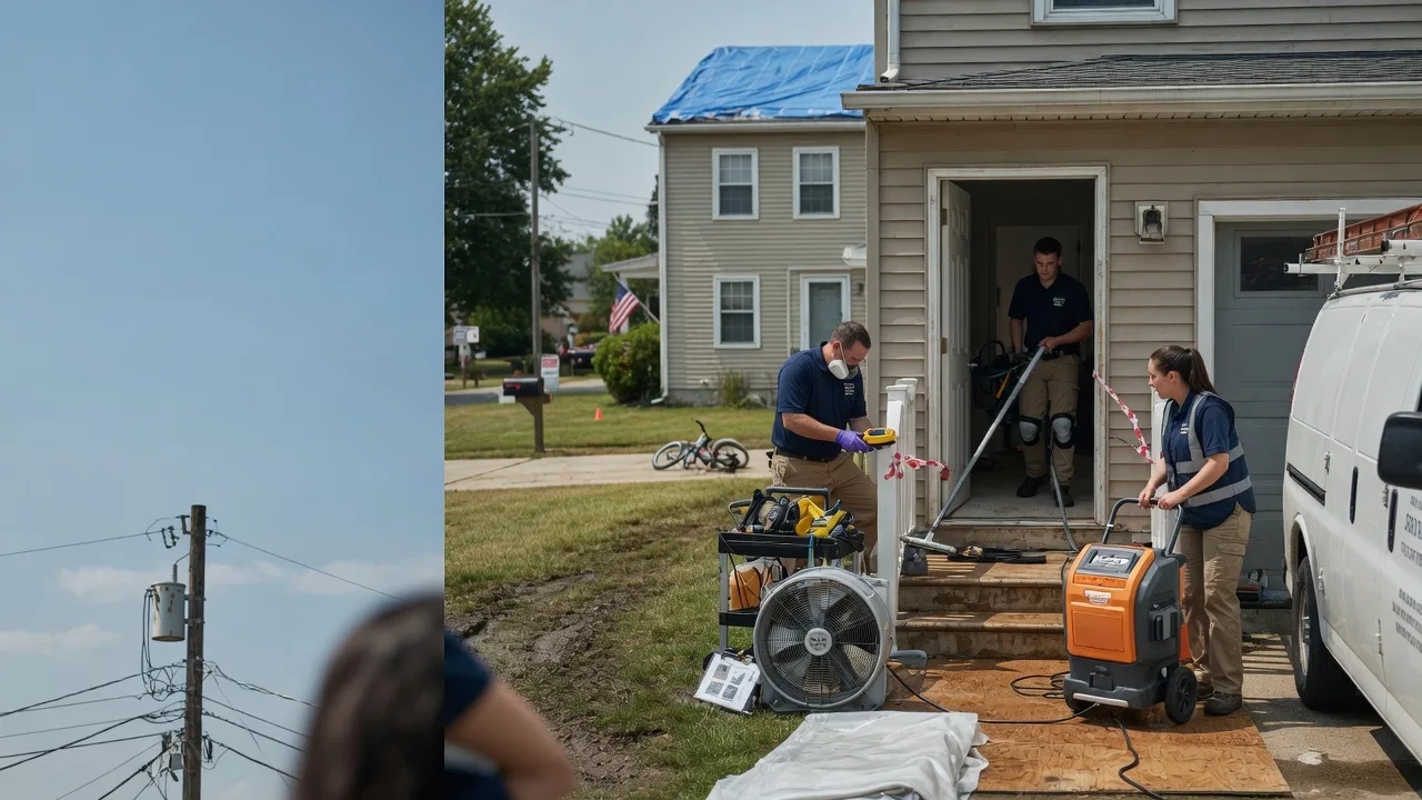 Water Damage Repair in Nenzel, NE near me